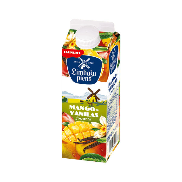 Jogurts mango - vaniļas 950g Limbažu piens (mērvienība: gb)