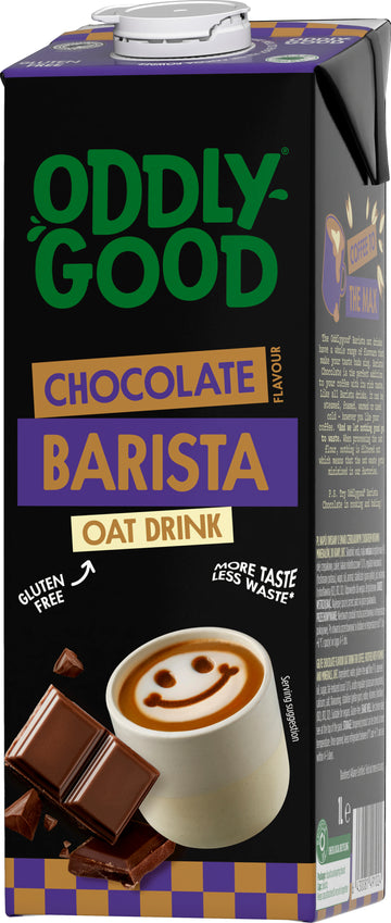 Auzu piena dzēriens Oddlygood ar šokolādes garšu UHT 1L, Valio, Somija (mērvienība: gb)