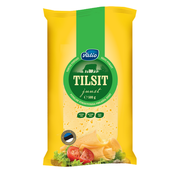 Siers Tilzītes 500g, Valio, Igaunija  (mērvienība: gb)