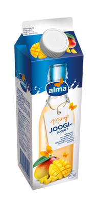 Jogurts dzeramais ar mango 900g, Alma, Igaunija  (mērvienība: gb)