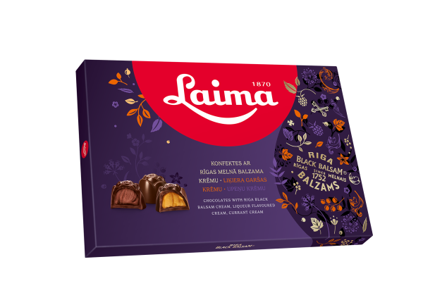 Konfekšu izlase Rīgas melnā Balzama 420g, Laima (mērvienība: gb)
