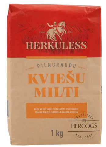 Milti pilngraudu kviešu 1 kg  Herkuless (mērvienība: gb)