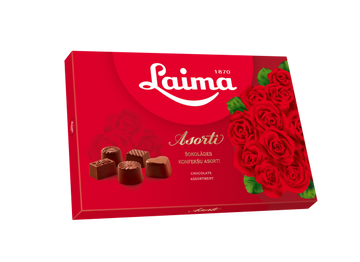 Šokolādes konfektes Asorti tumšās rozes 470g, Laima (mērvienība: gb)