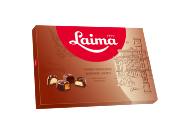 Tumšās šokolādes konfekšu izlase 360g, Laima (mērvienība: gb)