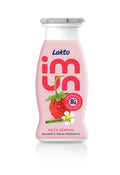 Raudzēts piena produkts bez laktozes meža zemeņu 4*100g,  Imuno (mērvienība: gb)