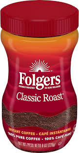 Kafija šķīstošā Classic Roast 226g, Folgers (mērvienība: gb)