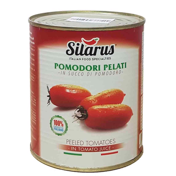 Tomāti s/s mizoti 800 g , Itālija (mērvienība: gb)