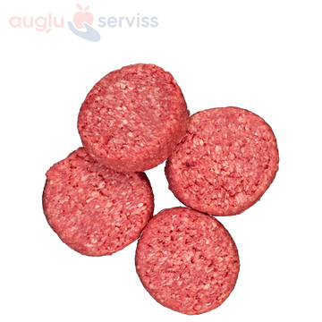 Liellopa gaļas burgeri 150 gr/gabals, saldēti 3kg/kaste, Latvija (mērvienība: kaste)