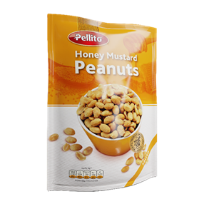 Zemesrieksti ar medus un sinepju garšu Pellito 150g (mērvienība: gb)