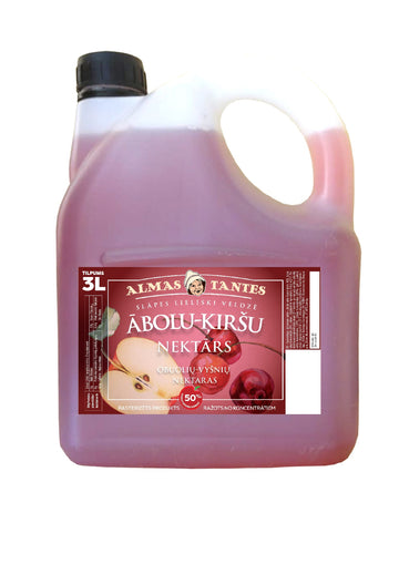 Nektārs ābolu - ķiršu 3L Almas tante (mērvienība: gb)