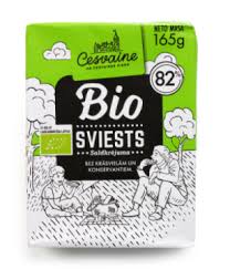 Sviests Cesvaines piens BIO 165g, Latvija  (mērvienība: gb)