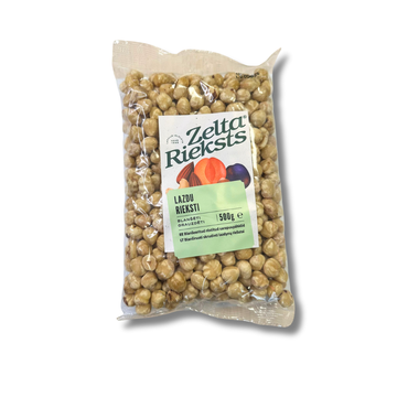 Rieksti lazdu grauzēti 500g, Turcija  (mērvienība: gb)