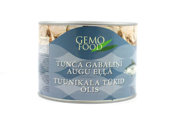 Tuncis eļļā 1700g/6  Gemo Food  (mērvienība: gb)