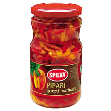 Pipari marinēti griezti 720ml Spilva (mērvienība: gb)