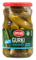 Gurķi sālīti 720ml Spilva, Latvija