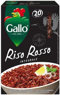 Rīsi sarkanie Riso Rosso 500gr Gallo, Itālija (mērvienība: gb)