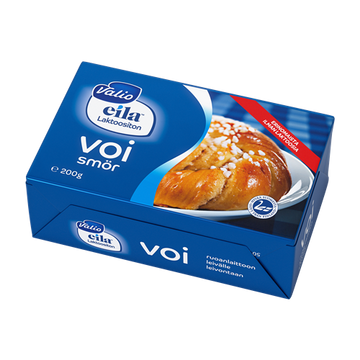 Sviests bez laktozes Eila 80% 200gr Valio, Igaunija (mērvienība: gb)