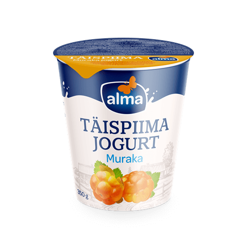 Jogurts pilnpiena ar lācenēm ALMA 350gr, Igaunija  (mērvienība: gb)