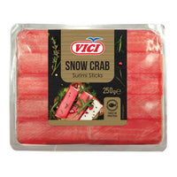 Sniega krabja nūjiņas 250gr "Viči", dzesētas (mērvienība: gb)