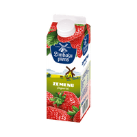 Jogurts zemeņu 950g Limbažu piens (mērvienība: gb)
