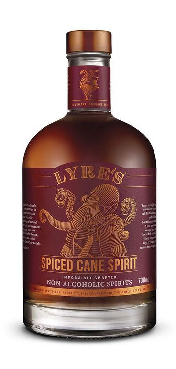 Bezalkoholisks ruma atdarinājums Spiced Cane Spirit Lyre's 700ml , Austrālija  (mērvienība: gb)