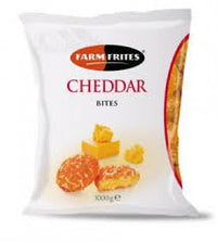 Saldēta Čederas siera uzkoda panējumā 1kg Farm Frites (mērvienība: gb)