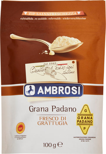 Siers Grana Padano rīvēts 100gr, Itālija  (mērvienība: gb)