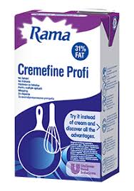 RAMA Cremefine Profi, 31% 1L (mērvienība: gb)