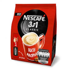 Kafija NESCAFE Classic 3in1 šķīstošā (10x16.5g), 165g (mērvienība: gb)