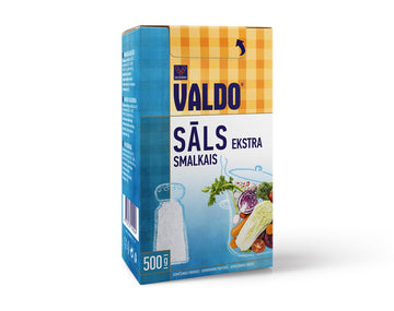 Sāls smalkā 500 gr Valdo (mērvienība: gb)