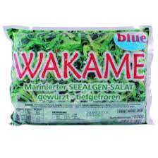 Saldēti Jūras zāļu salāti Wakame ar sezamu 1kg (mērvienība: gb)